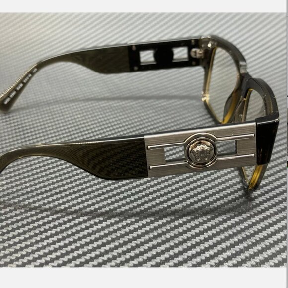 Versace Men's Transparent 53mm Men's Eyeglasses - Picture 4 of 5